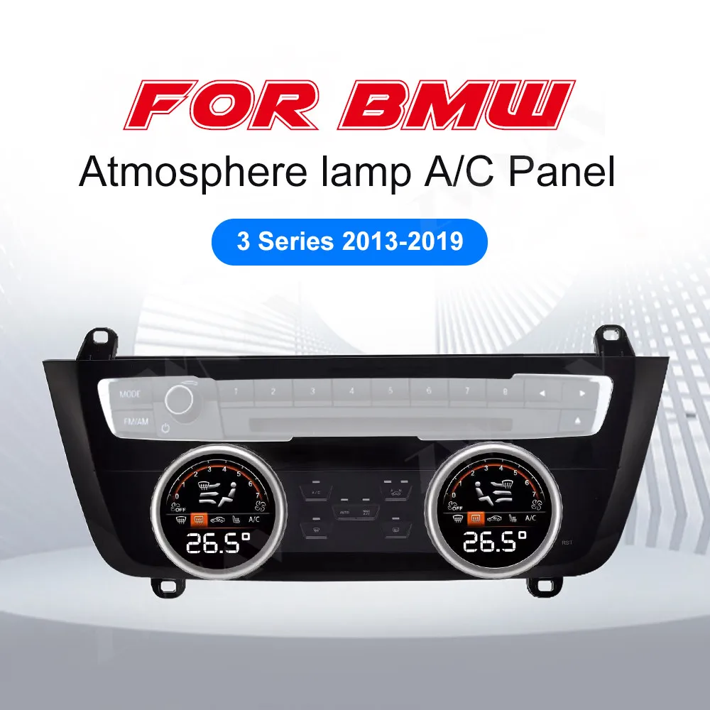 Newest Digital A/C Panel Climate Control Screen for BMW 3 Series 2013-2019 HD Touch Stereo Screen Air Conditioning Screen