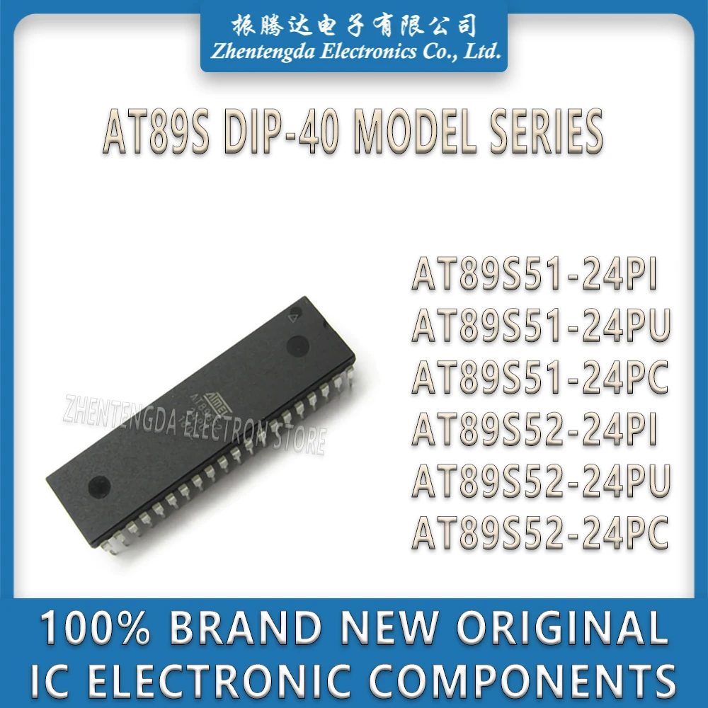 

AT89S51-24PI AT89S51-24PU AT89S51-24PC AT89S52-24PI AT89S52-24PU AT89S52-24PC AT89S51 AT89S52 IC MCU DIP-40