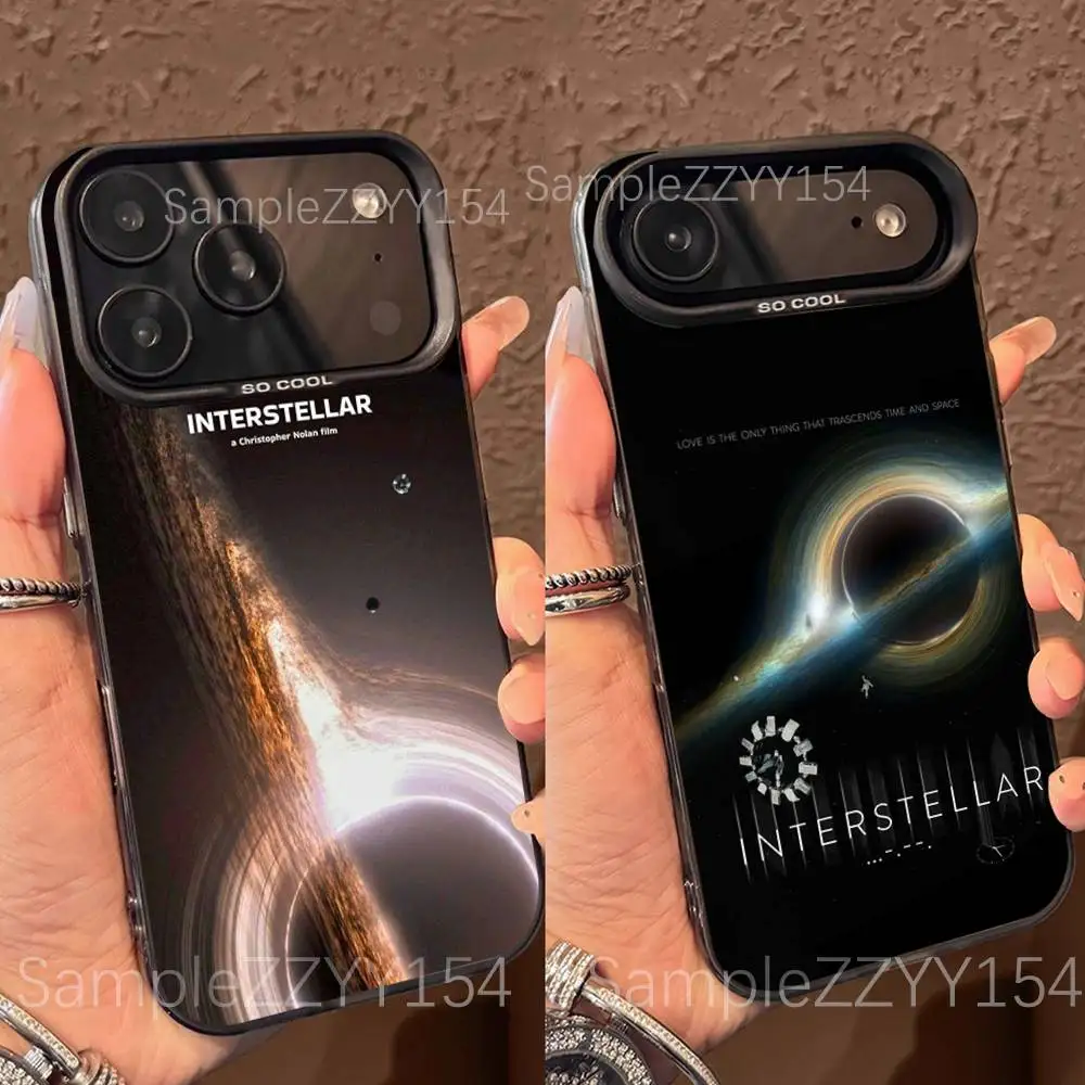 I-Interstellar Cooper Phone Case For 15,16,17,13,14,11,12,Pro,Max,Plus,E,Air,Mini Color Shockproof Back Matte Cover