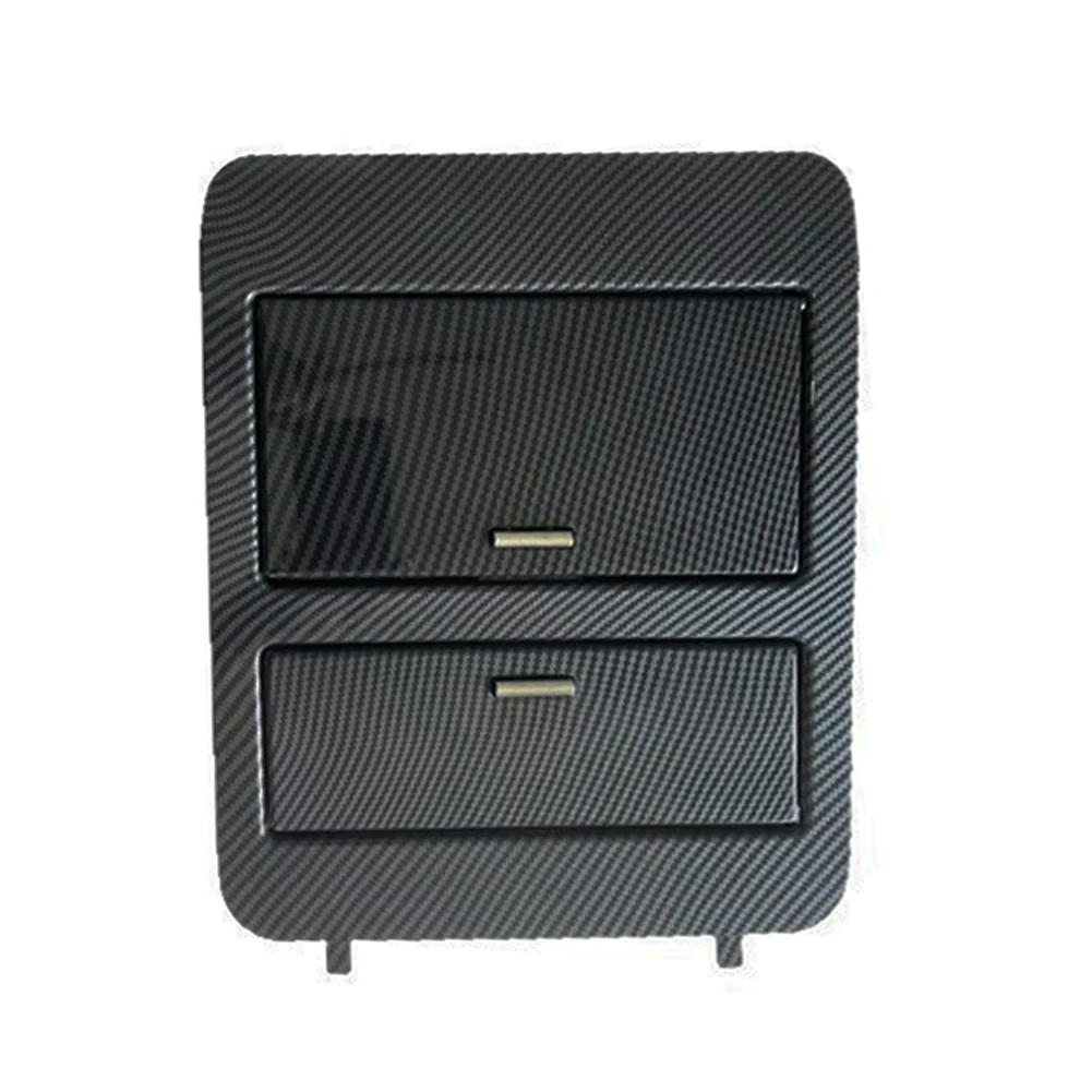 

Car Storage Box Console Cup Holder Carbon Fiber Carbon Fiber Finish Direct Replacement No Programming Required