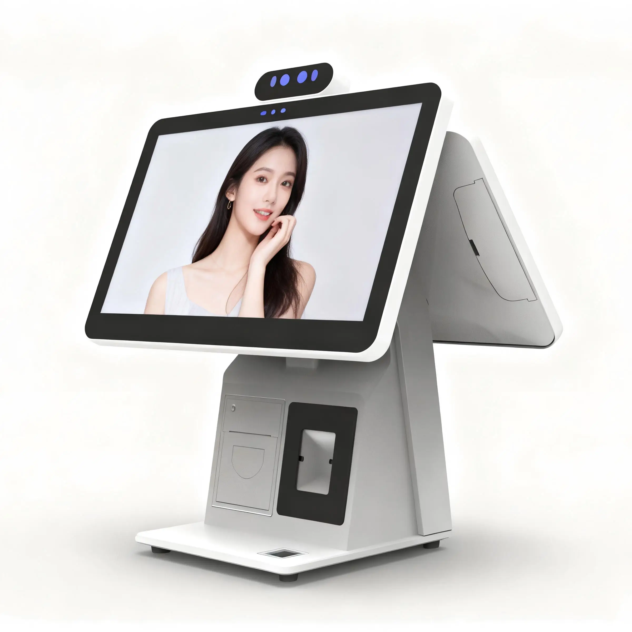 

11.6 And 15.6 Screen All In One Cash Register 11 80mm Printer QR Scanner NFC POS System Machine