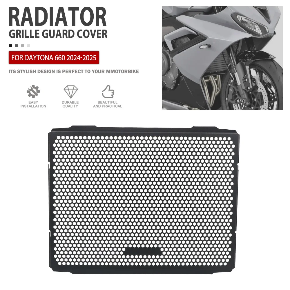 

Radiator Guard For Daytona 660 2024-2025 Motorcycle Radiators Grille Cover Protector Accessories Parts