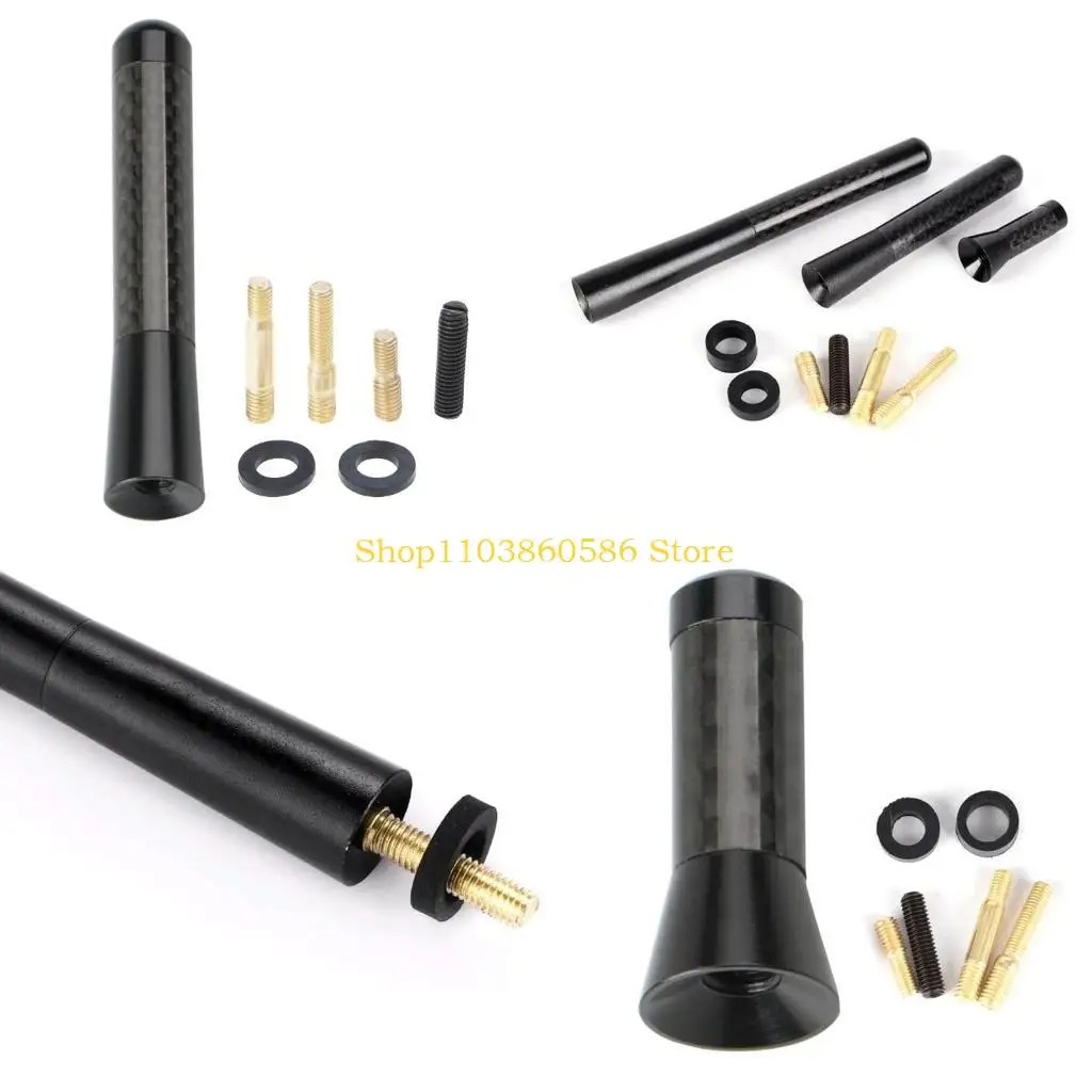 

242A Алюминиевая мини -антенна Стильная антенна набор автомобильной внешней части простые установки для улучшения радиосигнала