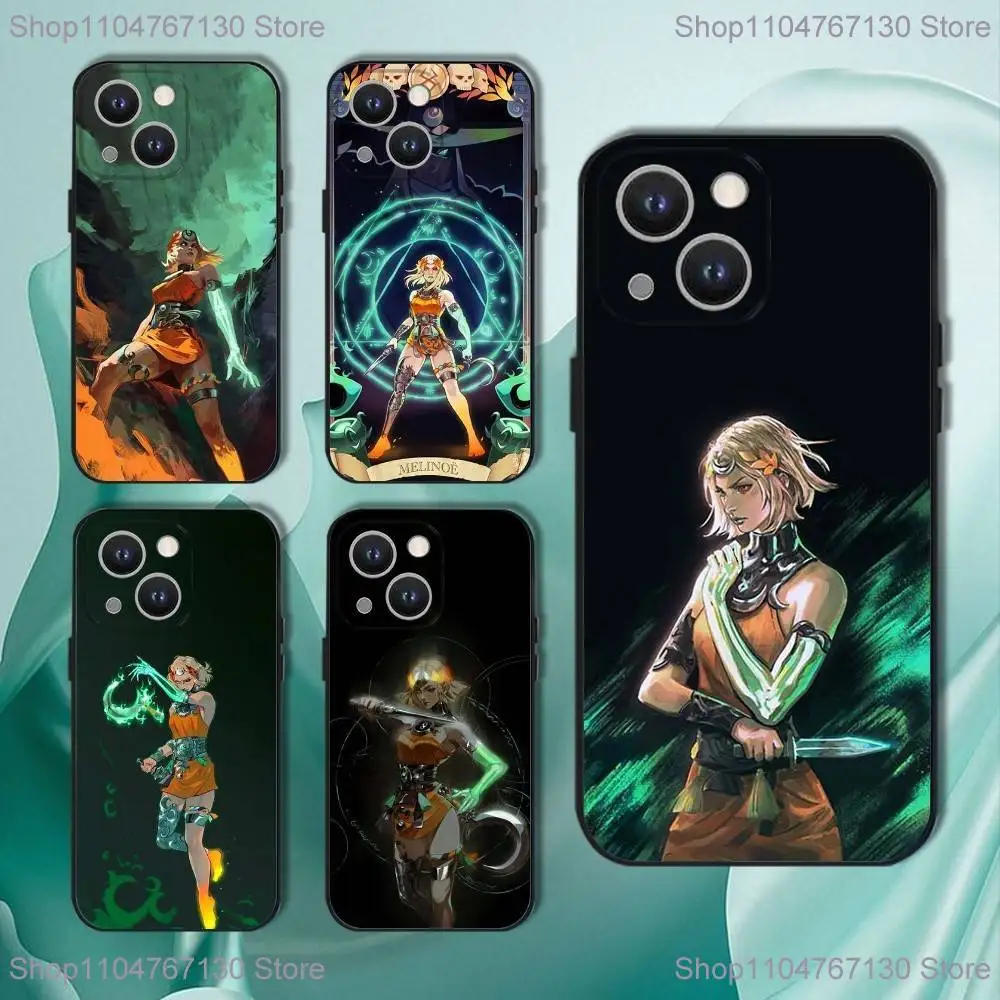 

Game H-Hades 2 Melinoe Phone Case For iPhone 16,15,14,13,12,11,Pro,XS,Max,XR,Plus,E,SE4,Mini Black Soft Cover