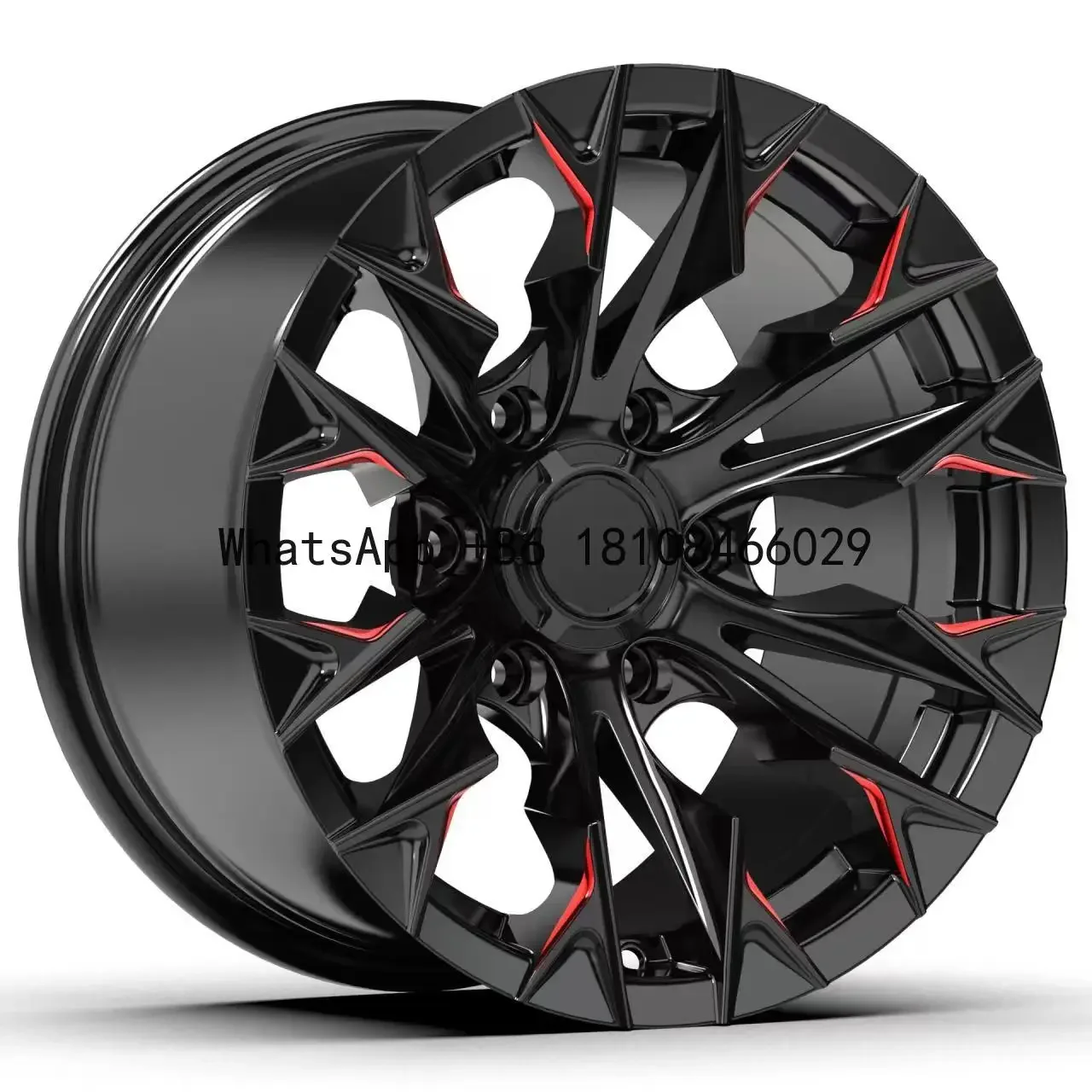 DX411 New Design Car Alloy Wheel 16 17inch Rim 6X139.7 Flow Formed For Off-road Cars and Pickup Truck