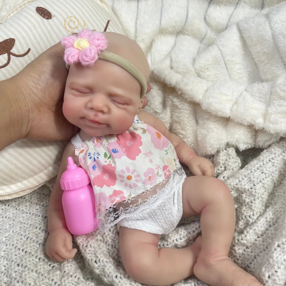 ตุ๊กตาเด็กผู้หญิงซิลิโคนแบบเต็มตัวขนาด 13 นิ้ว รุ่นปาสคาล รีบอร์น ทำจากซิลิโคนเนื้อนุ่ม ล้างทำความสะอาดได้ ของขวัญคริสต์มาส