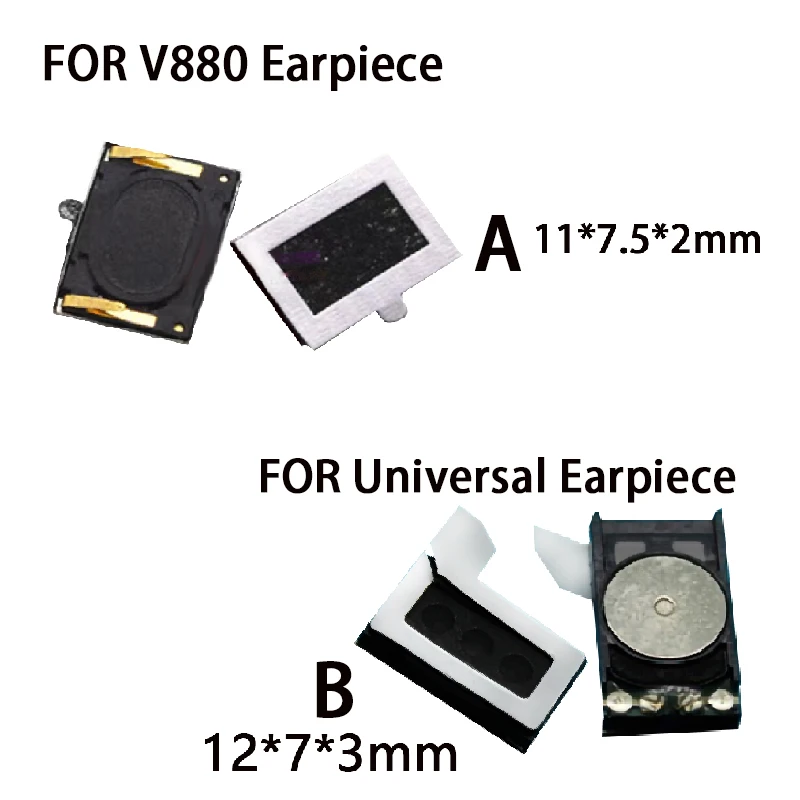 

YUXI 1Piece FOR Universal Phone V88011 * 7.5 * 2mm/FOR Phone Speaker 12 * 7 * 3mm Repair Parts