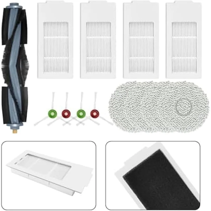 مجموعة ملحقات استبدال المكنسة الكهربائية A02V-Robot لمجموعات ملحقات Yeedi Floor 3 Station