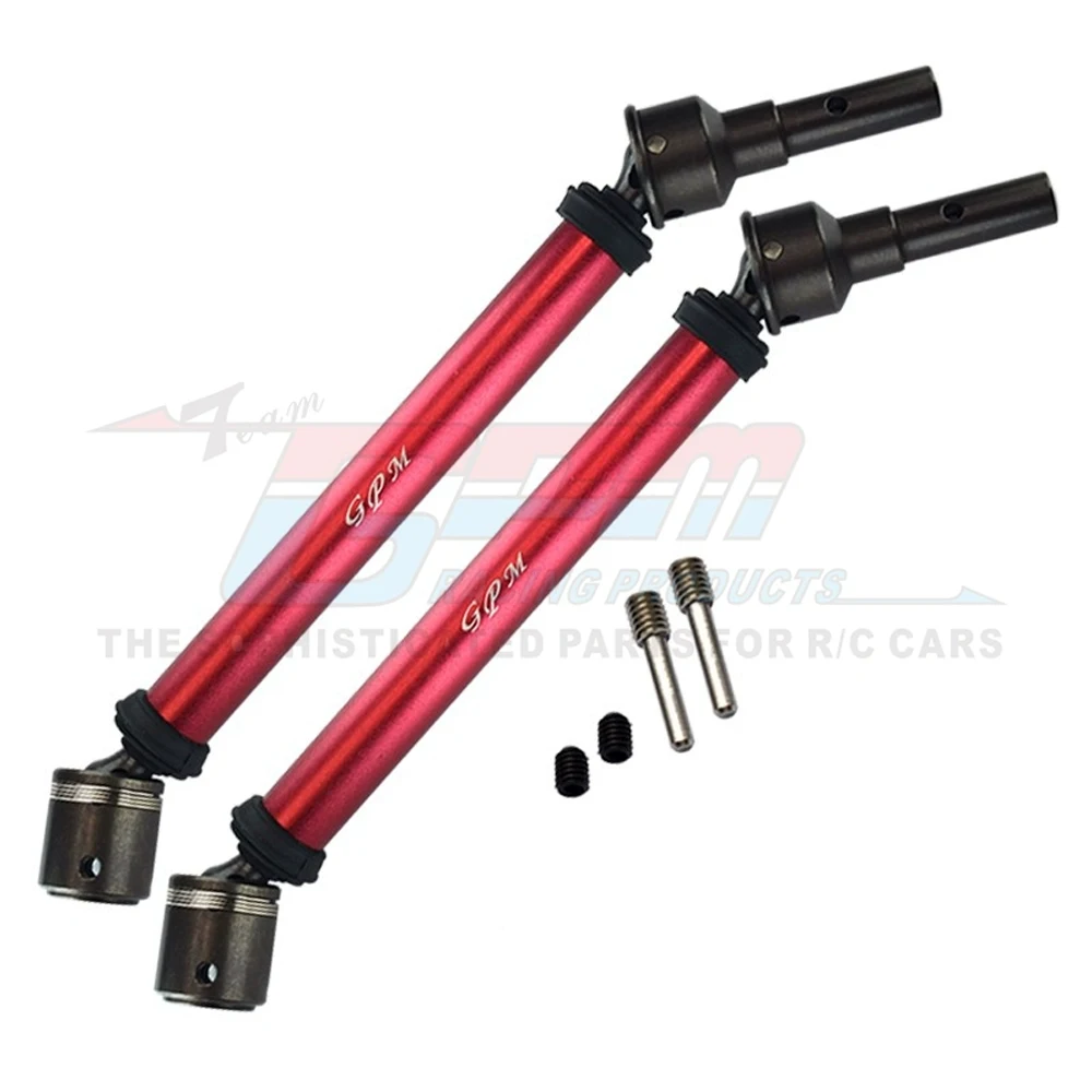 GPM Metal Front Rear CVD Driveshaft Drive Shafts 8650 8652 8653 for Traxxas 1/10 E REVO E-Revo 2.0 86086-4 Upgrade Accessories