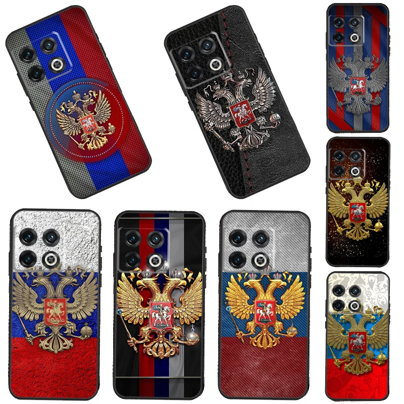 Russia Russian Flags Emblem Silicone Case For Oneplus Ace 10 9 Pro 8T Nord 2 2T N10 20 N100 200 Luxury Soft Cover Coque