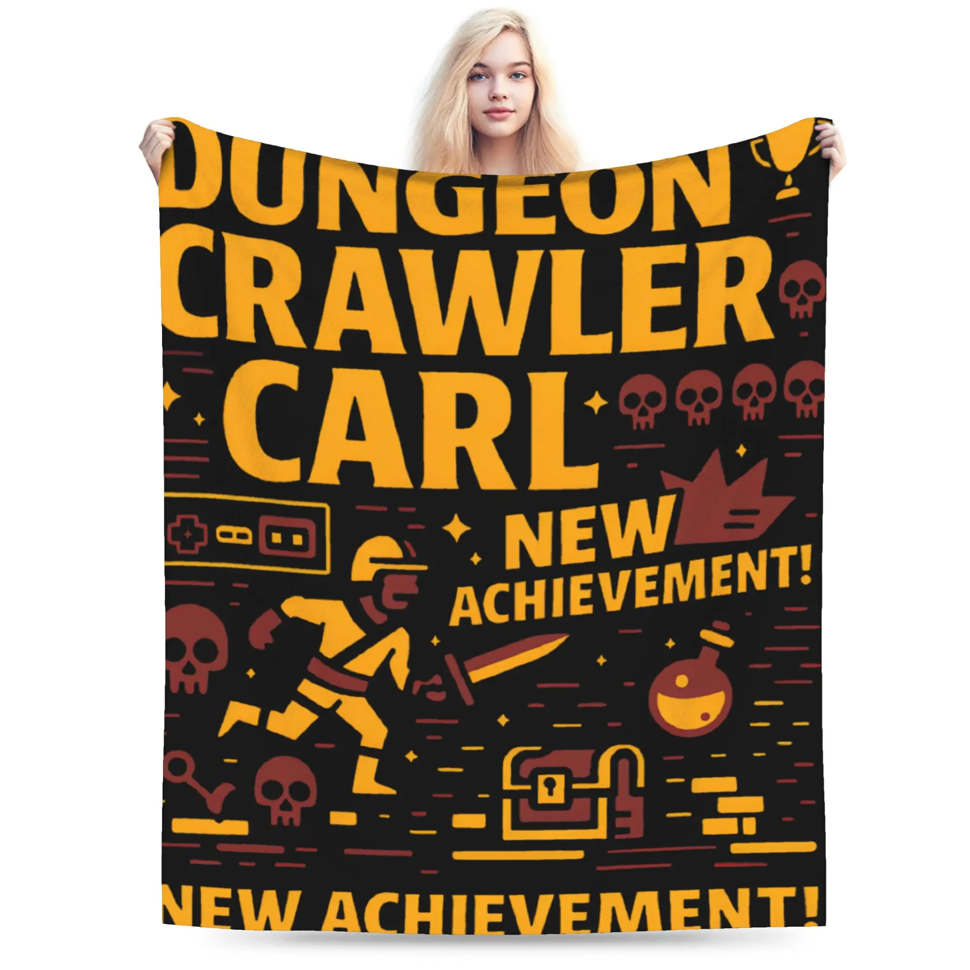 This Is An Outrage Dungeon Crawler Carl Meme Blanket Multi-size Cozy and Lightweight  Throw Blankets for Sofa Couch and Bed