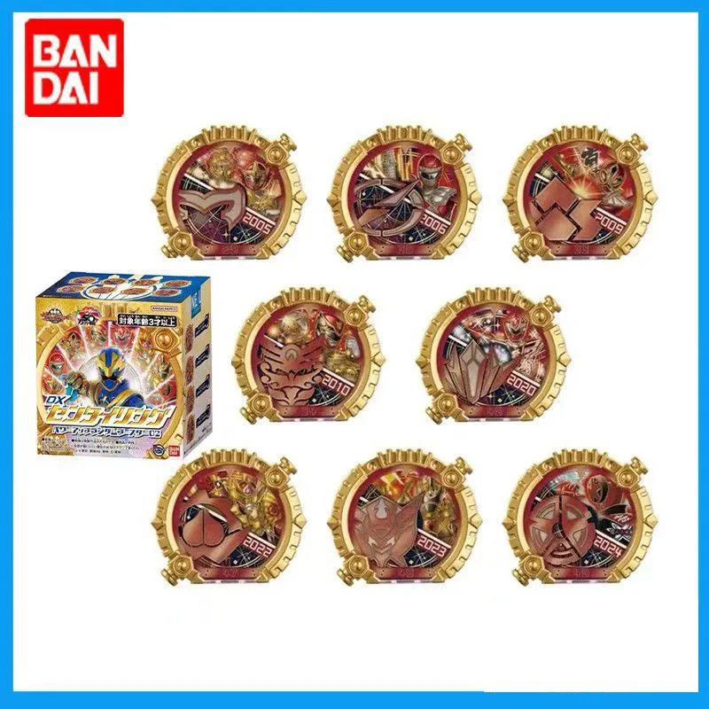Bandai original novo dx no.1 sentai gozyuger equipe anel fortalecer atualização acessório de ligação 02 modelo crianças brinquedos presentes