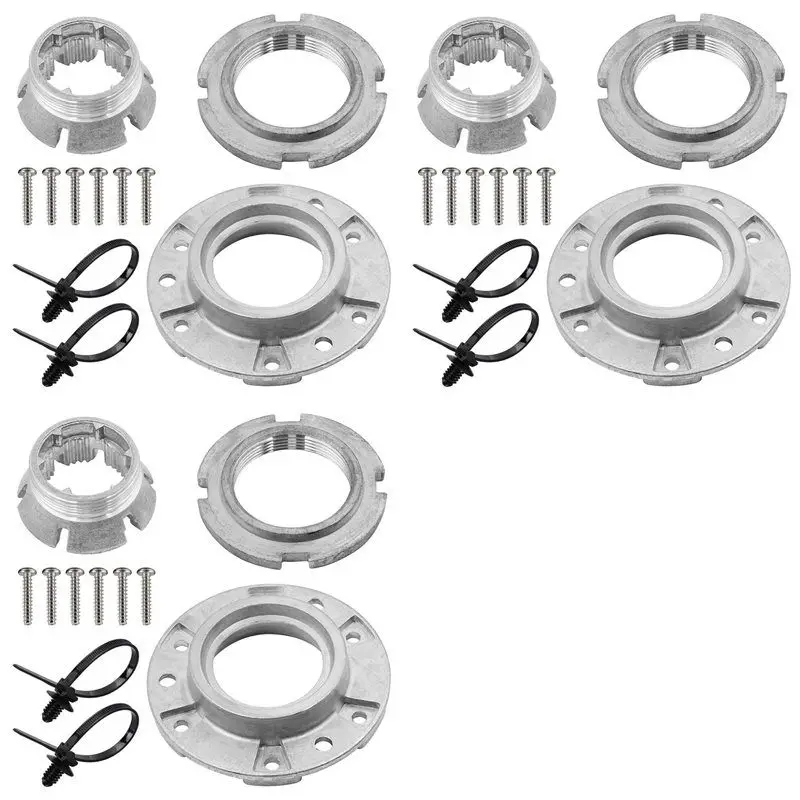 ABGR-3X W10324651 Washer Basket Drive Hub Kit -W10291416, W10291417, PS2581262 - Durable Repair For Quiet