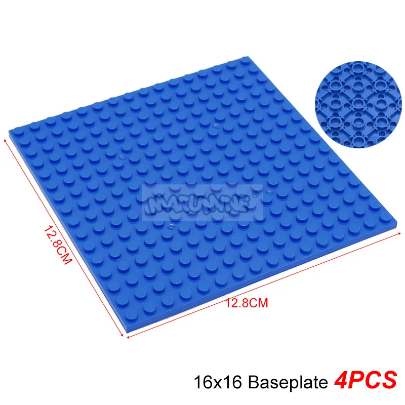 Marumine Bouwstenen Dubbelzijdige Bodemplaat 16x16 91405 Monteren Onderdelen MOC Bricks Grondplaat Idee Huis Bouwbord