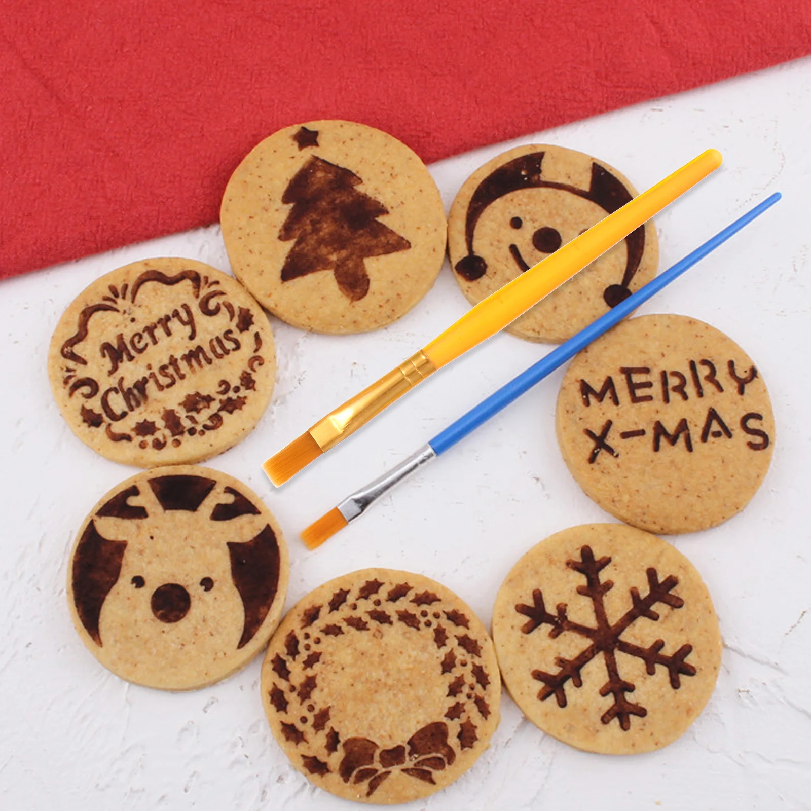 

Baking Carving Pens Set Plastic Stainless Steel Fondant Tools For Cake Decorating Diy Dessert Baking Tools Kit