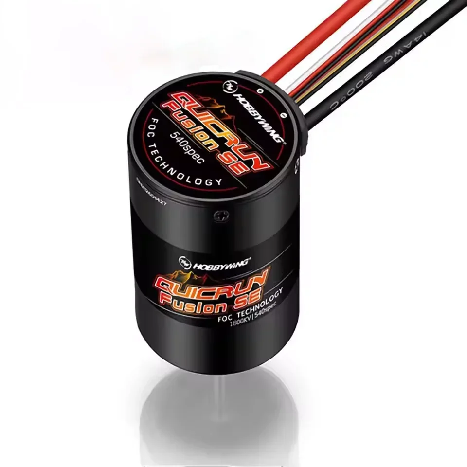 

Hobbywing Quicrun Fusion SE 40A 1800kv 1200kv Combined Motor ESC For 1/10 1/8 Rc Model Waterproof Car Crawler Accessories
