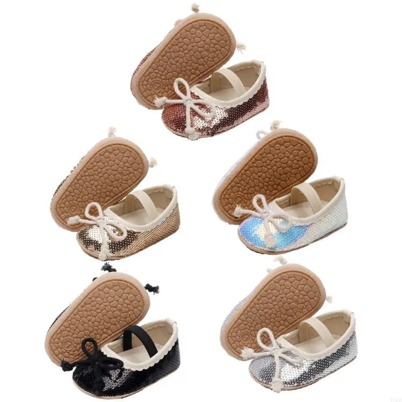 

Baby Girl Shoes Leather Shoe Baby Jane Flats Anti Slip Preawalker Shoes