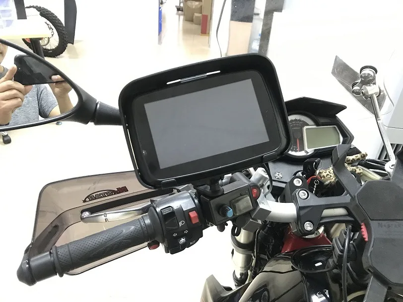 Beliebte Motorrad Carplay Bildschirm Motorrad Navigation Bildschirm Motorrad GPS Navigation