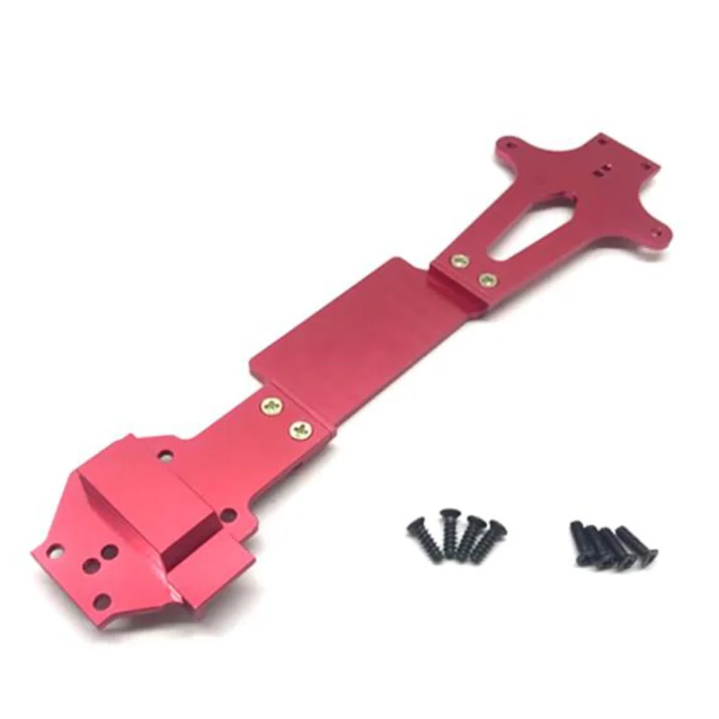 for WLtoys 144001 RC Car Upgrade Spare Parts Metal Second Floor Board 144001-1259,Red