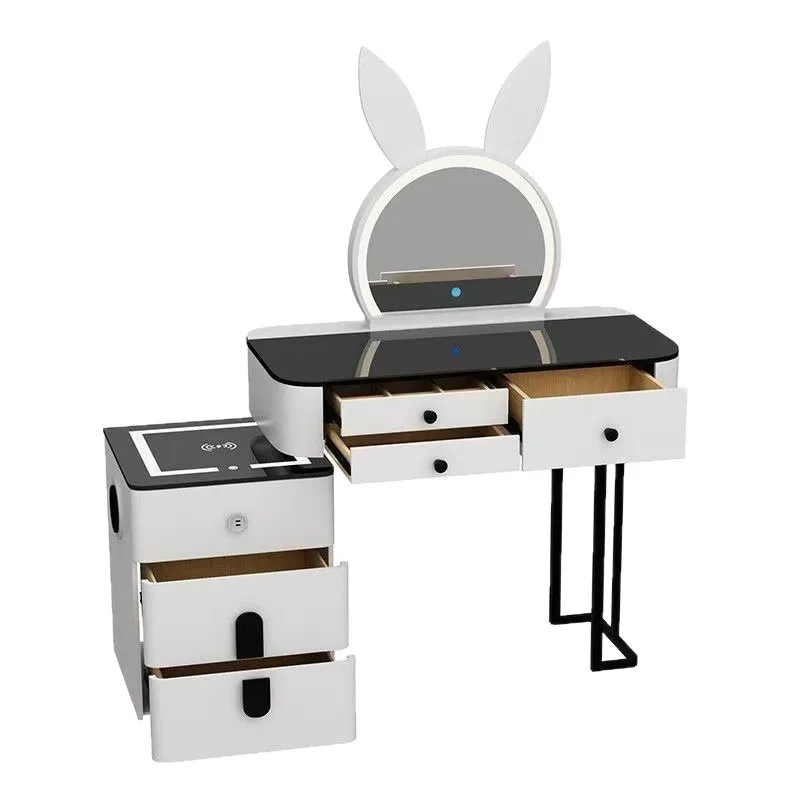 

Multifunctional dresser, intelligent wireless charging, bedroom dresser, simple and light luxury