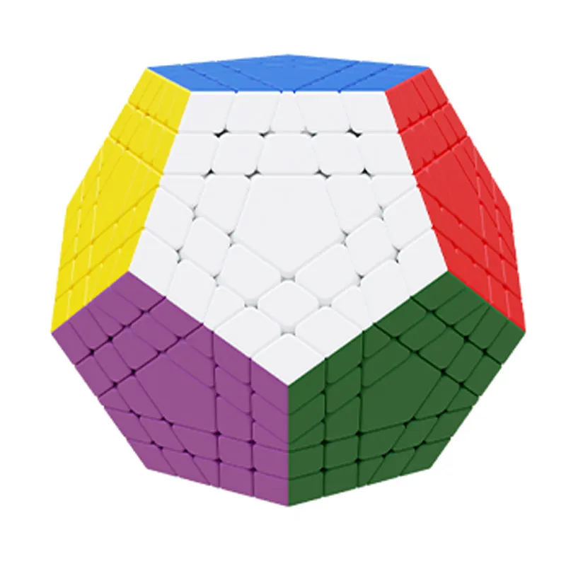 [CubeFun]ShengShou 5x5 Megaminx Gigaminx Magic Cube Stickerless Puzzle Sengso Dodecahedron 12 Faces Professional Toys Gifts