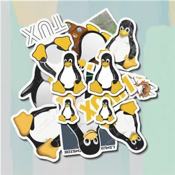 Linux Tux 5PCS Stickers for Living Room Bumper Anime Cute Kid Car Art Print Window Home Decor  Water Bottles Wall Stickers