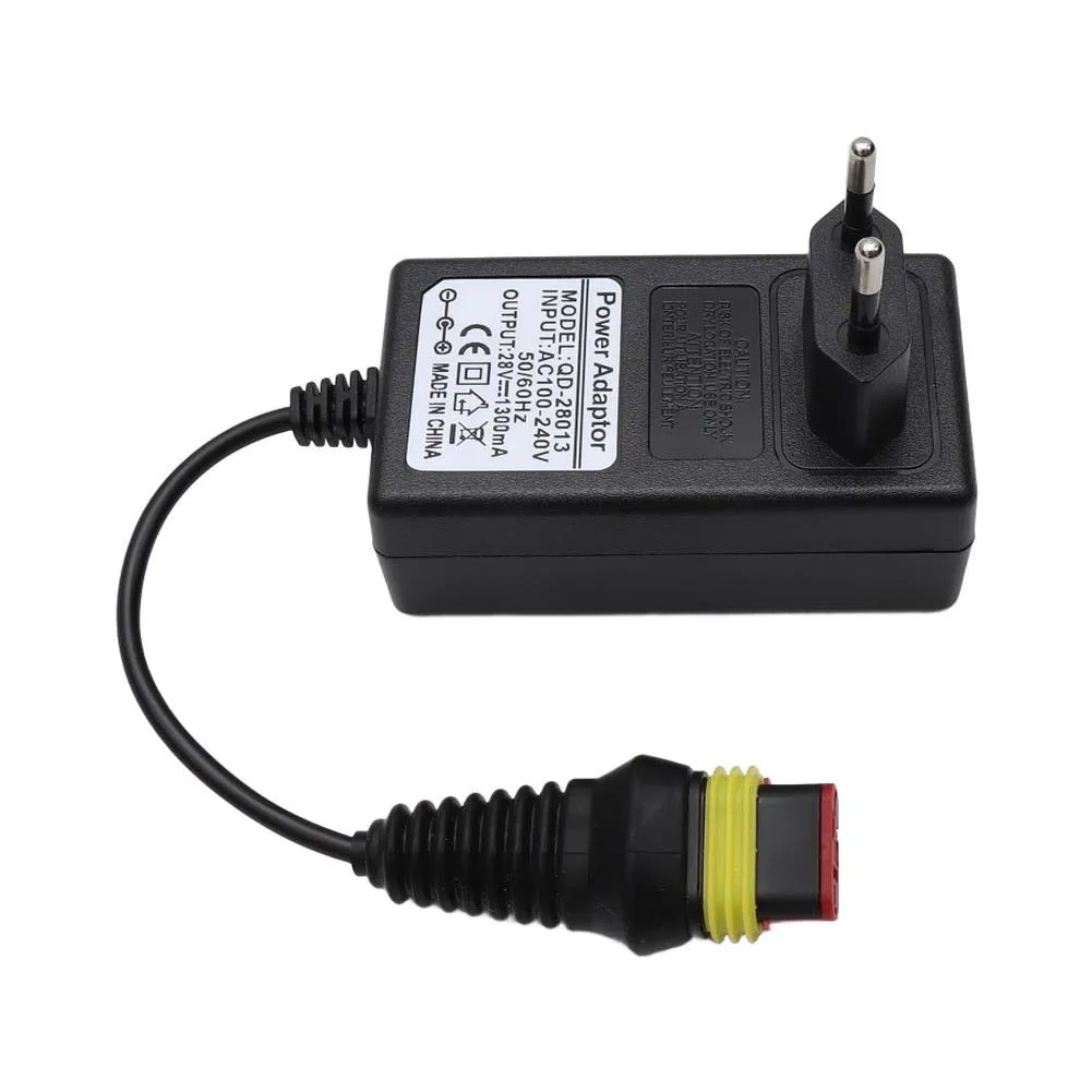 28V 1.3A DC Power Supply for Robotic Lawnmowers 105 305 310 315 315X 405X 415X R50Li R70Li R75Li with LED Indicator