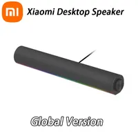 Xiaomi-altavoz de escritorio estéreo de doble canal, luz RGB, micrófono con cable de rango completo, caja de música, ordenador, portátil, altavoz de escritorio