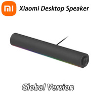 Xiaomi Desktop Speaker Dual-channel stereo RGB Light Full-range Wired Mic Music Box Computer Laptop Desktop Speaker