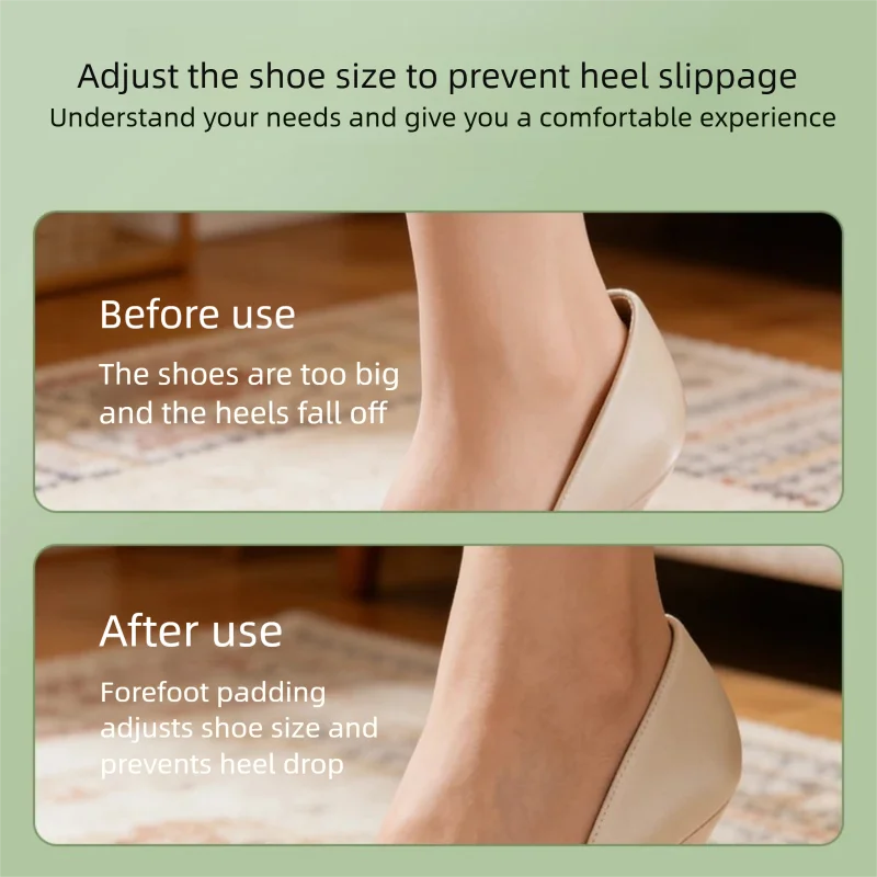 Shoe Size Adjustment Insoles Large Size To Small Size Tape Conversion Suitable For Athletic Shoes Soft Adjustable
