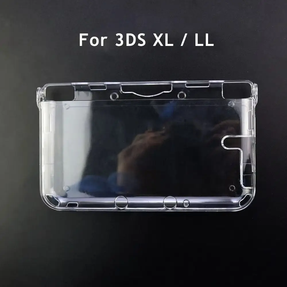 Clear Plastic Protective Hard Shell Scratch Resistant Transparent Skin Case Cover for 3DS 3DS XL LL New 3DS New 3DS XL/LL