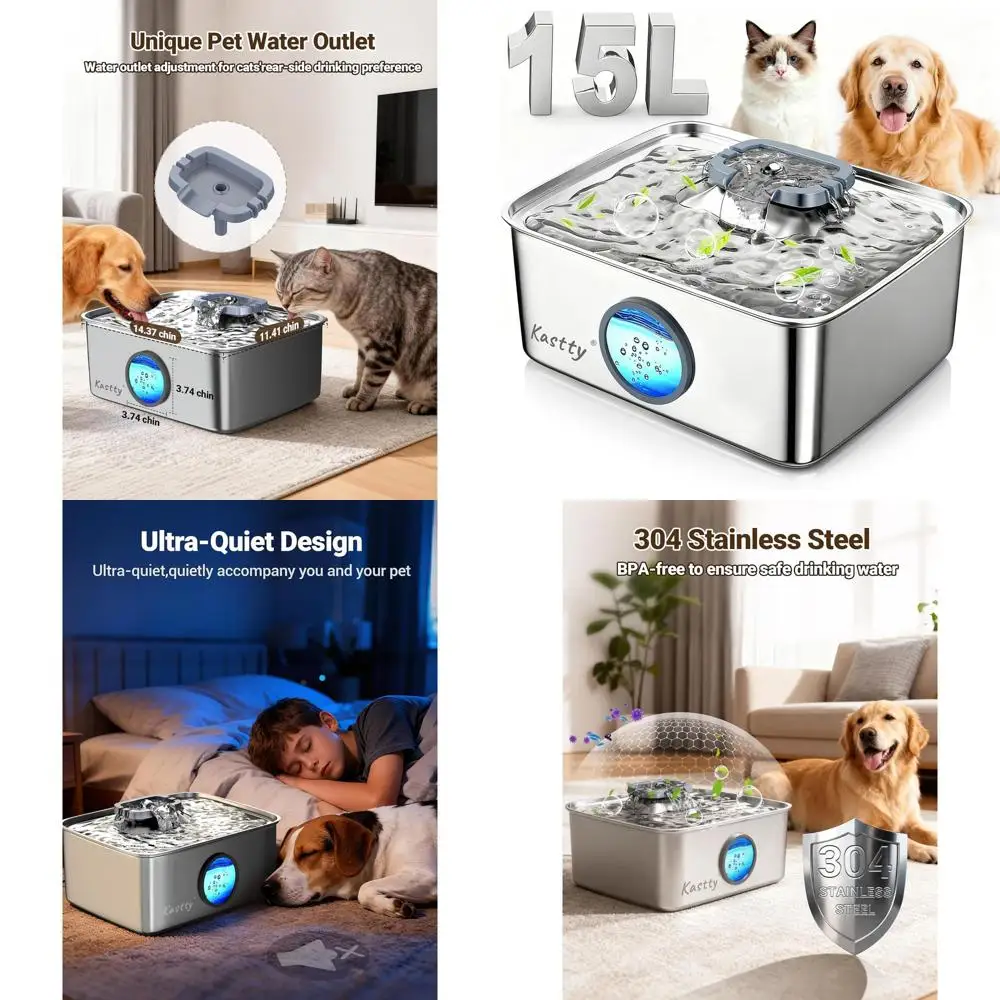 15L/4 Gal Dog Water…