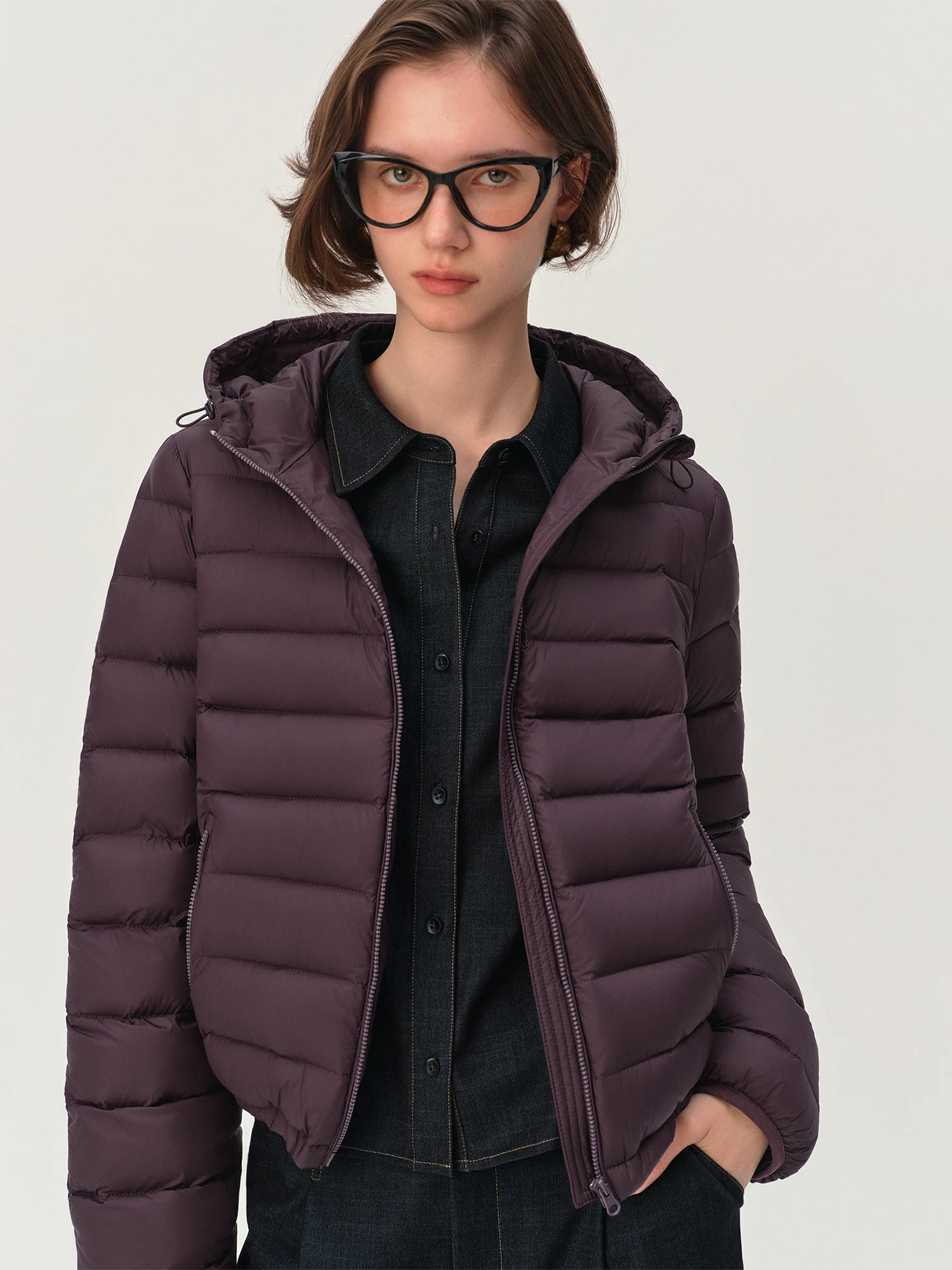 Jaqueta Puffer Acolchoada com  - Puffer Jacket Women Down avaliação e preço