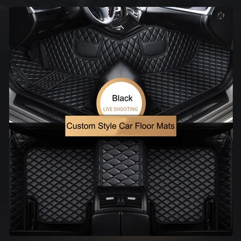 Mercedes W177 A-Class 2020-2022 special car floor mats eco-friendly leather car accessories interior details