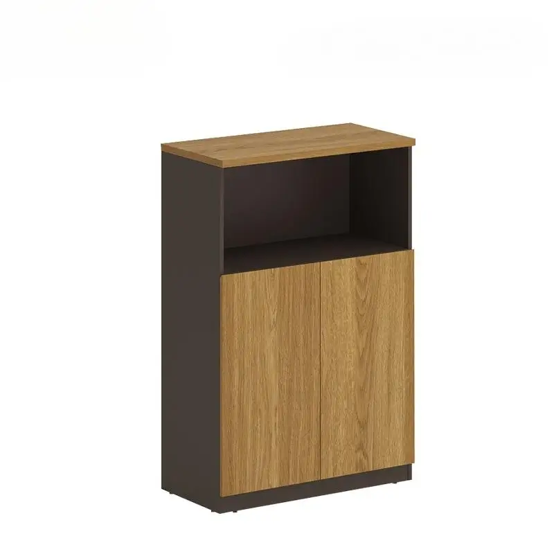 

2024 Latest Side Cabinet Minimalist Design Office Furniture Modern Style Wooden Coffee Tea Storage Filing Cabinet