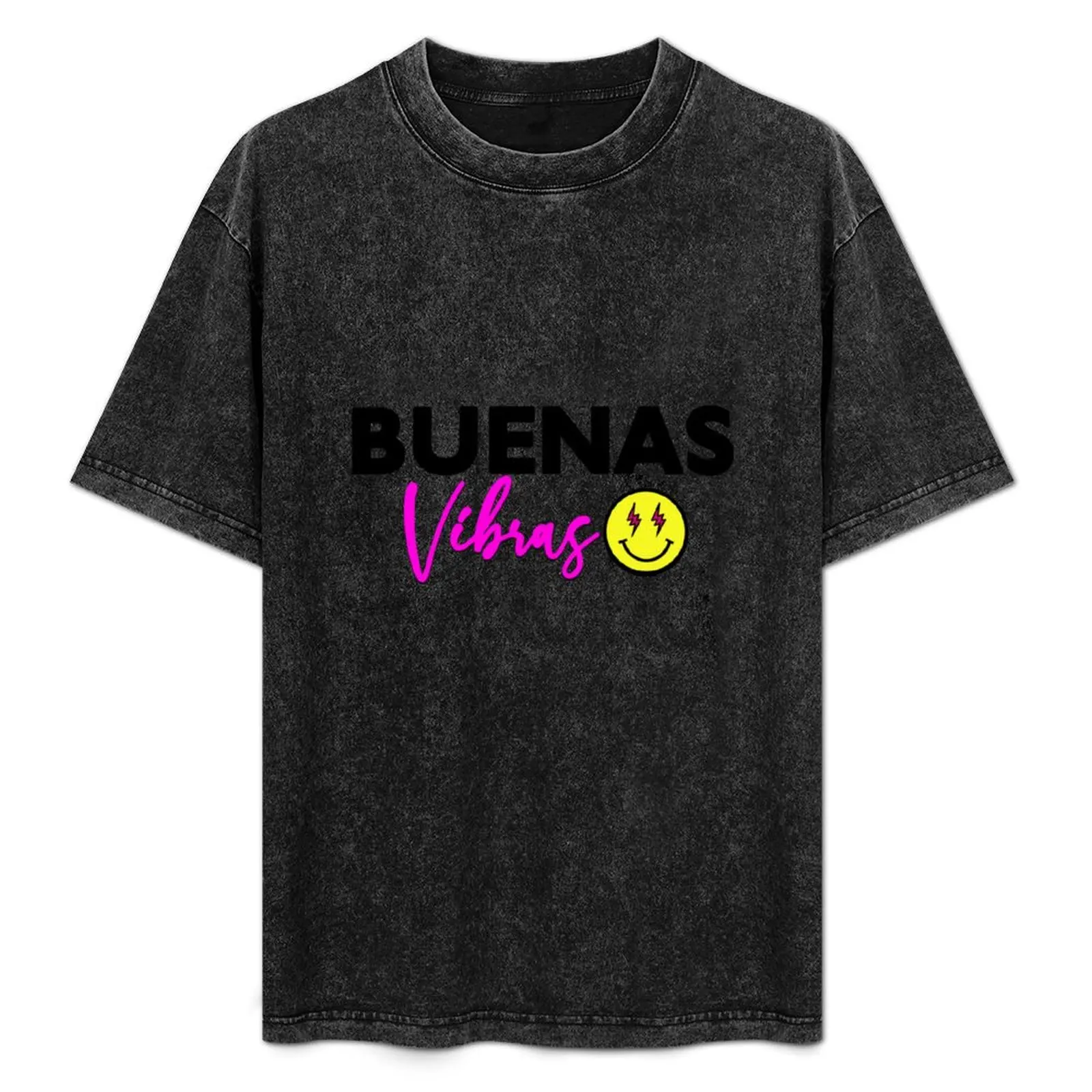 Buenas Vibras T-Shirt blanks funny gifts Funny t-shirts Personalized t-shirt big and tall t shirts for men