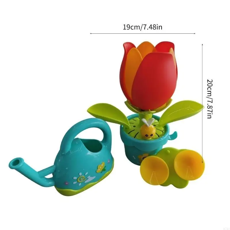 

97BE Water Sprinkler Bath Toy for Babies Water Sprayer Shower Toy for Bathtub and Outdoor Water Fun