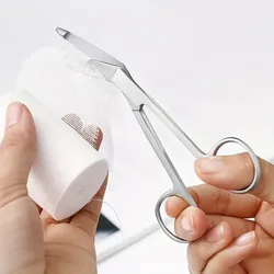 11/14CM Stainless Steel Gauze Bandage Scissors Dressing Surgical Scissors Household Plaster Scissors Nurse Scissors