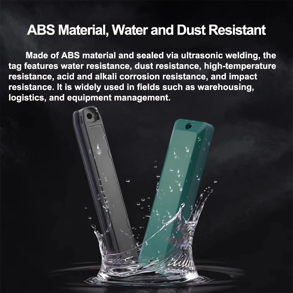 RFID UHF Tag ABS Anti Metallo 18000-6C 860-960 MHz NXP U8/U9/H3/H9/MR6P Chip Etichetta Elettronica Gestione Asset Lunga distanza 20 PZ