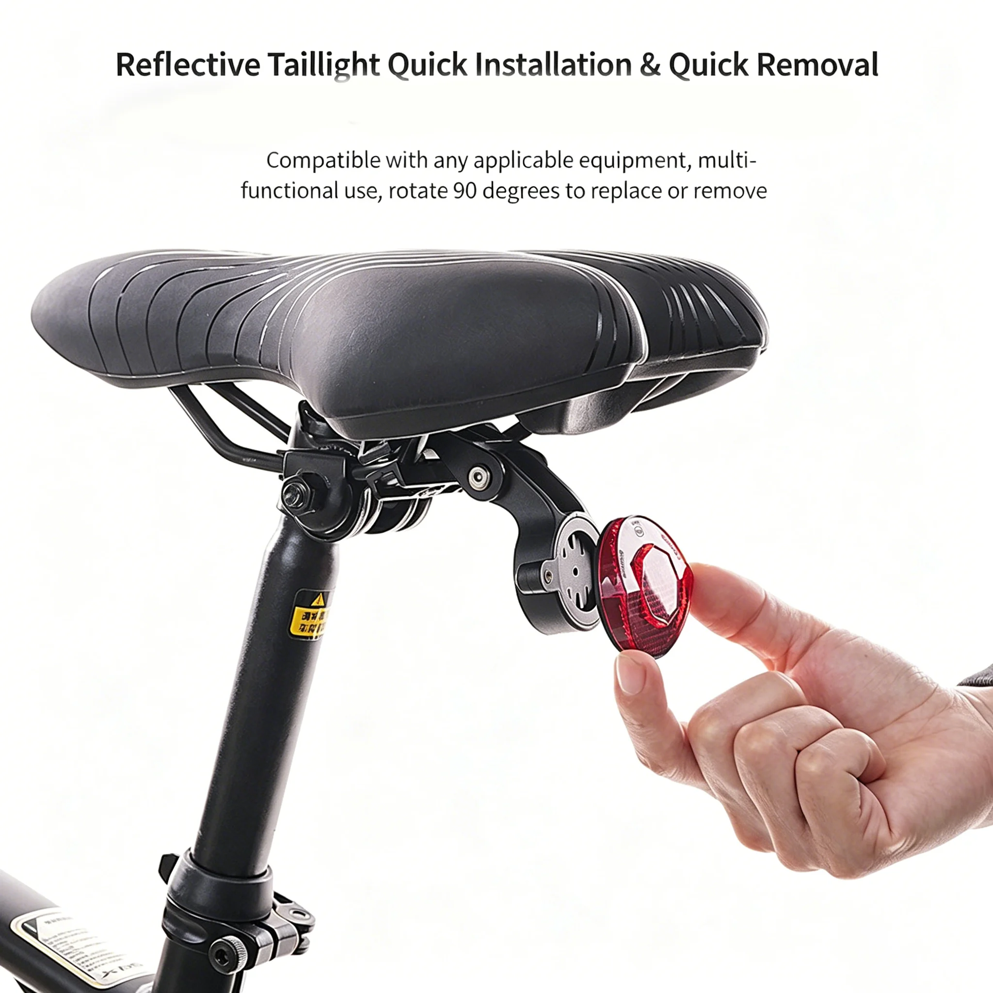 SUKOU Bike Taillight Mount Compatible with Apple AirTag Garmin Radar Varia RTL515 RVR315 Magene 308 508