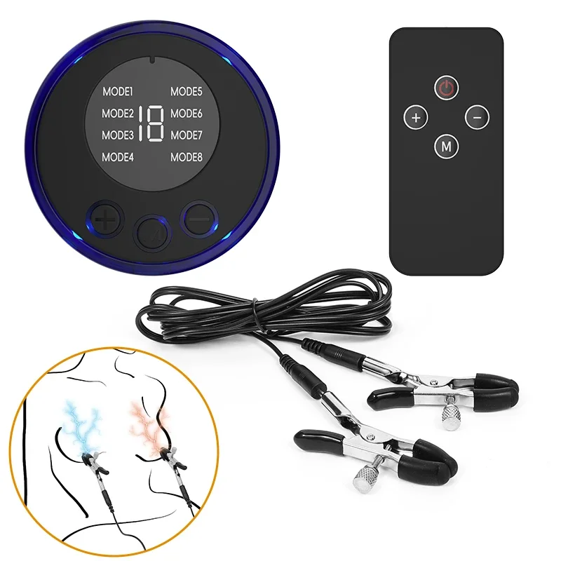 الحلمة صدمة كهربائية كليب الثدي البظر الشفرين كليب النشوة الجنسية محفز BDSM لعبة عبودية الرقيق لعبة الجنس النساء الكبار لعبة #5