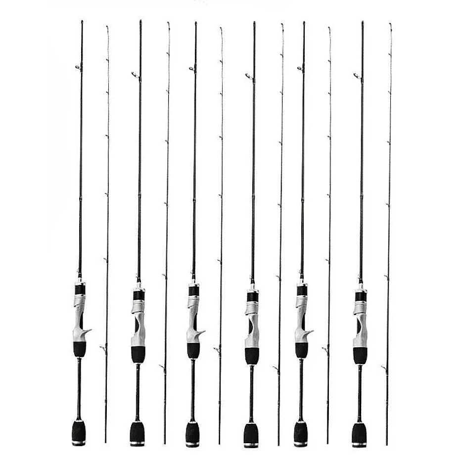

Small Bait Finesse System UL Spinning Casting Fishing Rod Carbon Fiber Ultralight 2 Pieces 1.68-1.8m 1-8g For Trout Fishing Rod