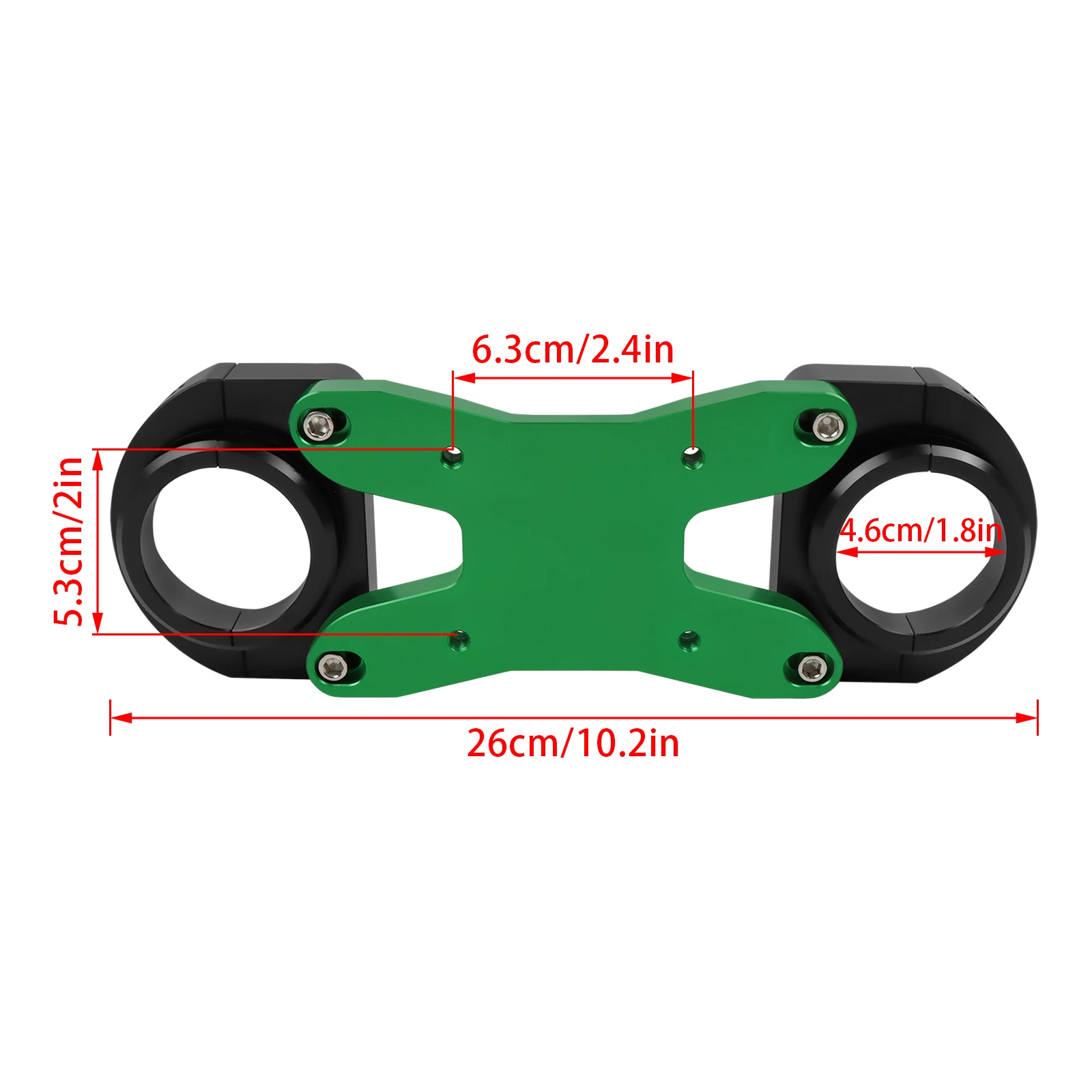 Motorcycle Front Fork Brace Bracket For Kawasaki KLR650 KLR 650 2008-2023 2022 2021 2020 2019 Fork Stabilizer Balance Shock