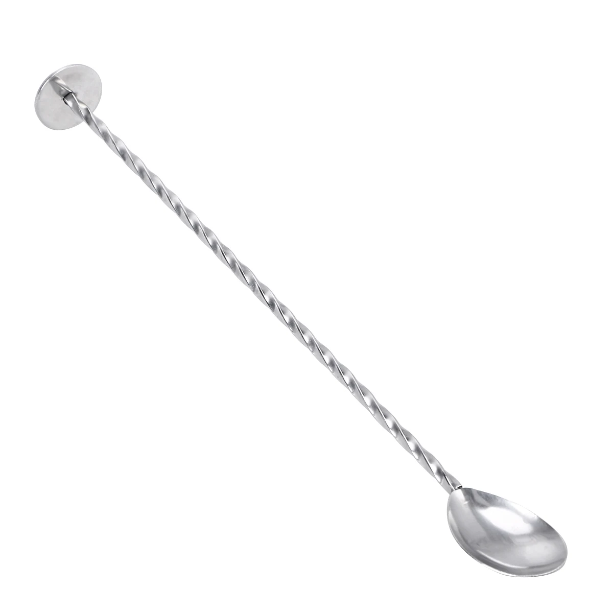 

Spiral Stirring Spoon Stainless Steel Long Handle Bar Spoon for Cocktails Smoothies Juices Iced Tea Dressings