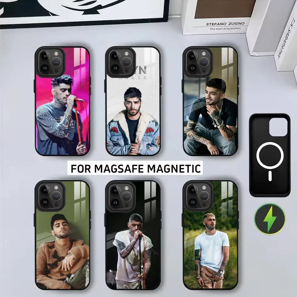 

Cool Singer Z-Zayn M-Malik-ZM Phone Case For iPhone17,16,15,14,13,12,11 Plus,Pro Magnetic For Magsafe Wireless Charging