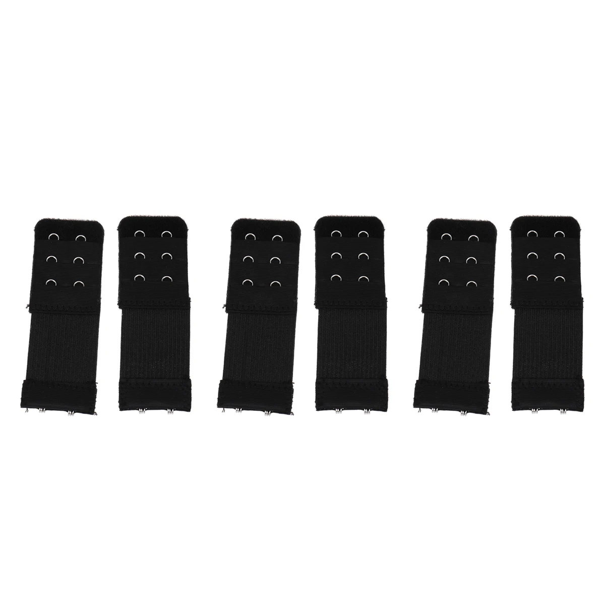 6 ชิ้น Bra Extender 3 แถวตะขอปรับชุดชั้นในอุปกรณ์เสริมการตั้งครรภ์สบายสายรัดกลับหัวเข็มขัด Extension ผู้หญิง