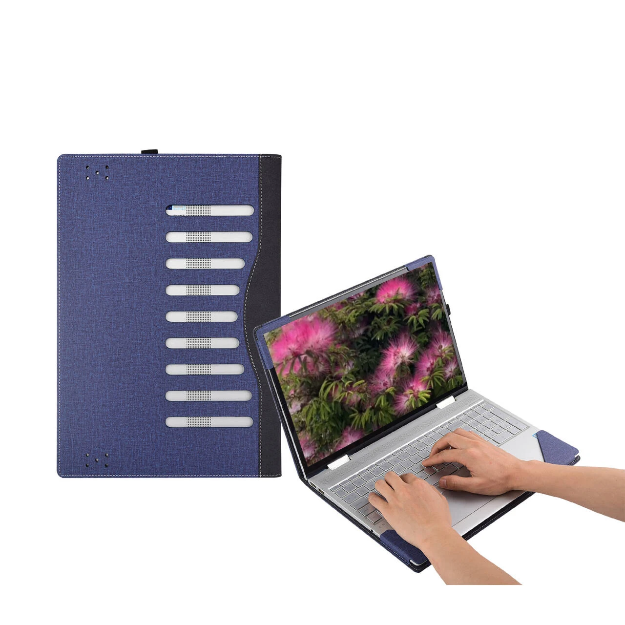 Case cover for Samsung Galaxy Book6 / Pro 14 Inch Removable laptop protective case leather cover accessories