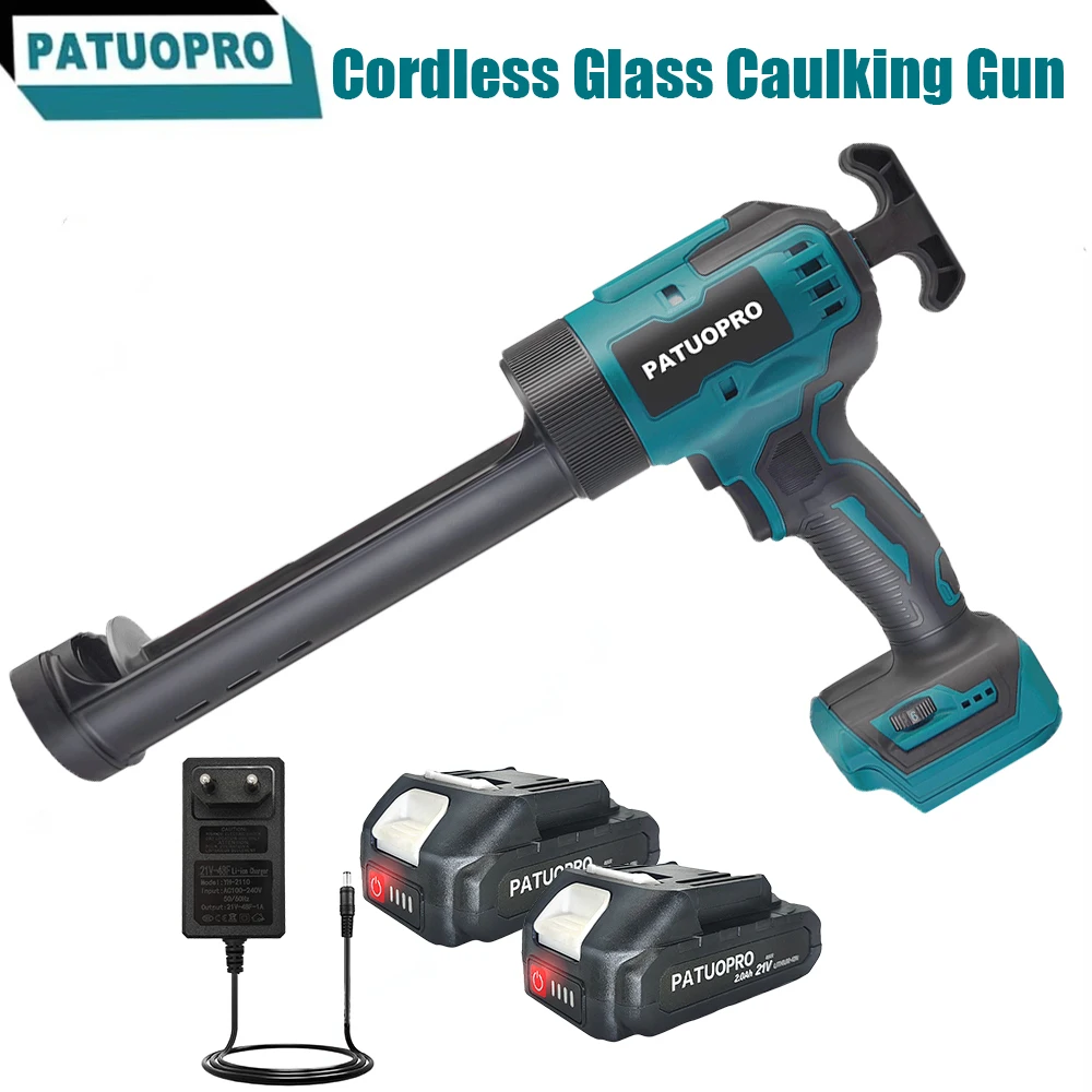 

Multifunctional Electric Glue Gun 6-speed Cordless Caulking Gun Portable Glue Filling Sealing Power Tool For Makita 18V Battery