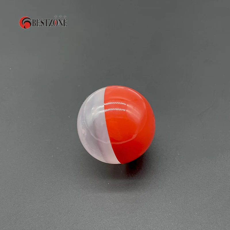 50Pcs 45MM 1,77 Zoll Spielzeug Kapsel Überraschung Ball Halb Transparent Weiche Leere Baby Kind Greifen Runde Verdrehen für Automaten
