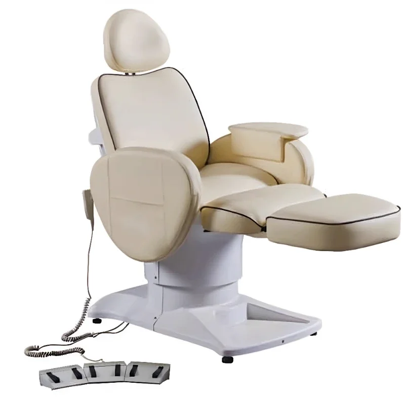 Head Therapy Electric Beauty Hair Chair Multifunctional Eyebrow Shaving and Putting down Physiotherapy Health Care Chair